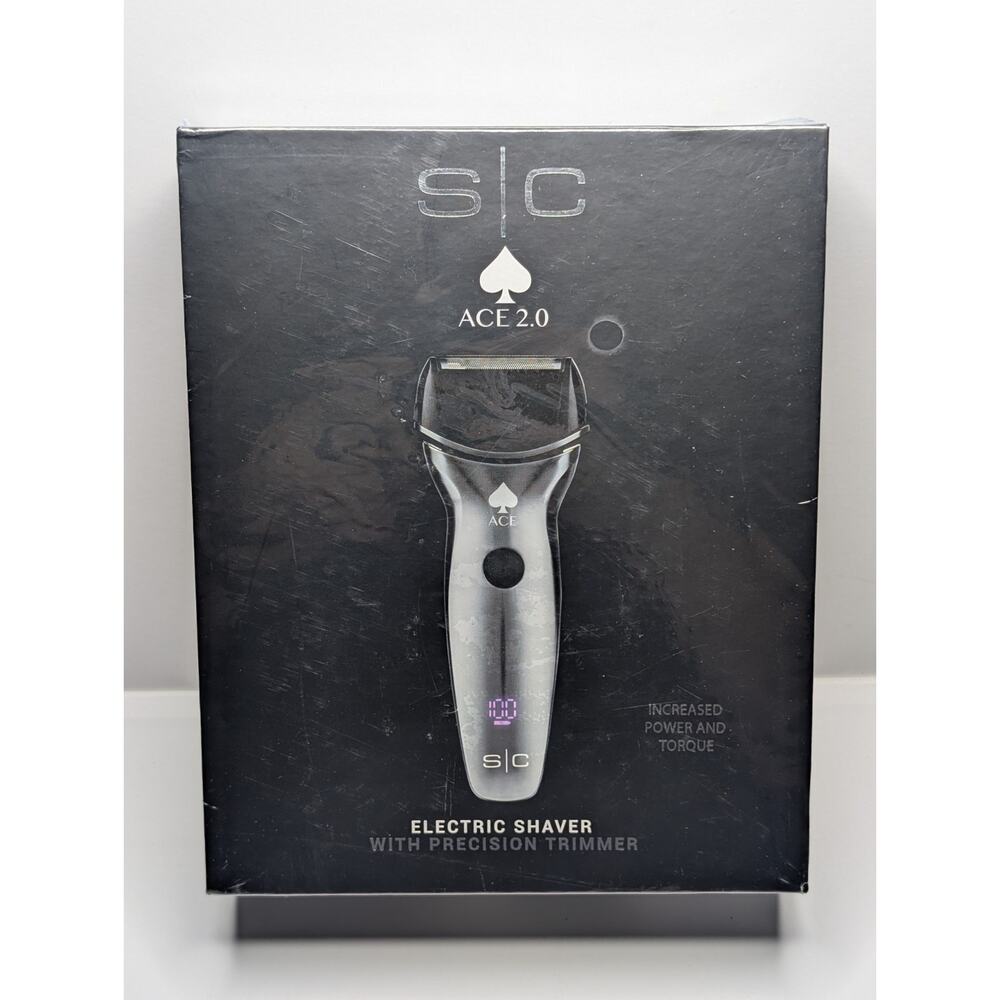 StyleCraft Ace 2.0 SC801 Electric Shaver Wet Dry Waterproof LCD Trimmer New